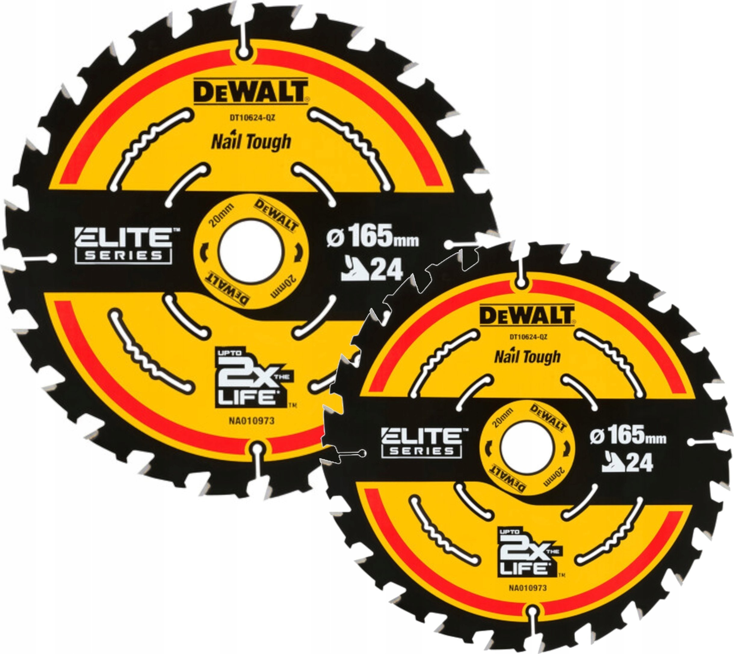 Dewalt DEWALT PIŁA TARCZ.165x20mmx24z ELITE