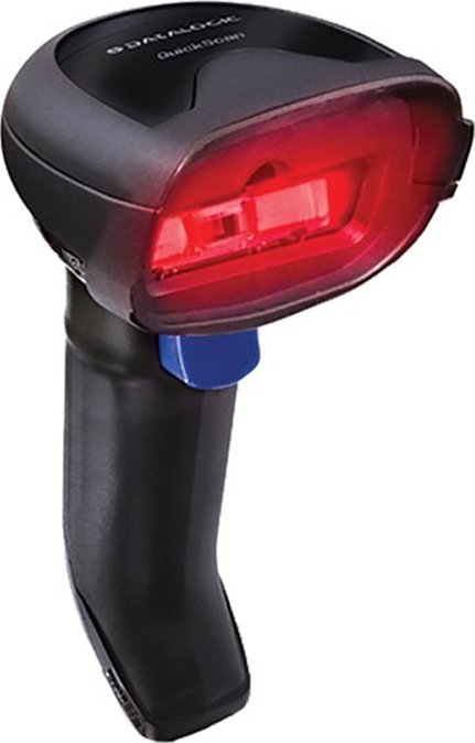 Czytnik kodów kreskowych Datalogic Datalogic QuickScan QD2220-BKK1S Barcode-Scanner mit Ständer schwarz