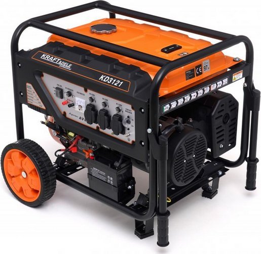 фото Бензиновий генератор Kraft&Dele KD3121