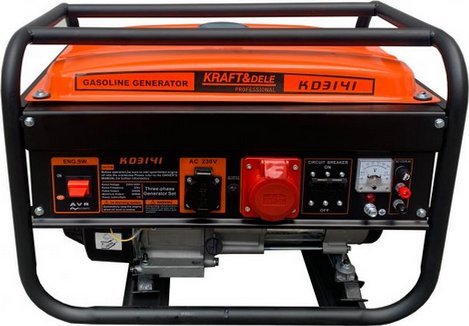 фото Бензиновий генератор Kraft&Dele KD3141