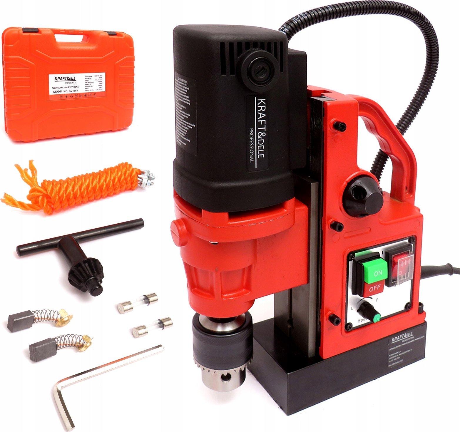 фото Дриль на магнітній основі Kraft&Dele KD1382