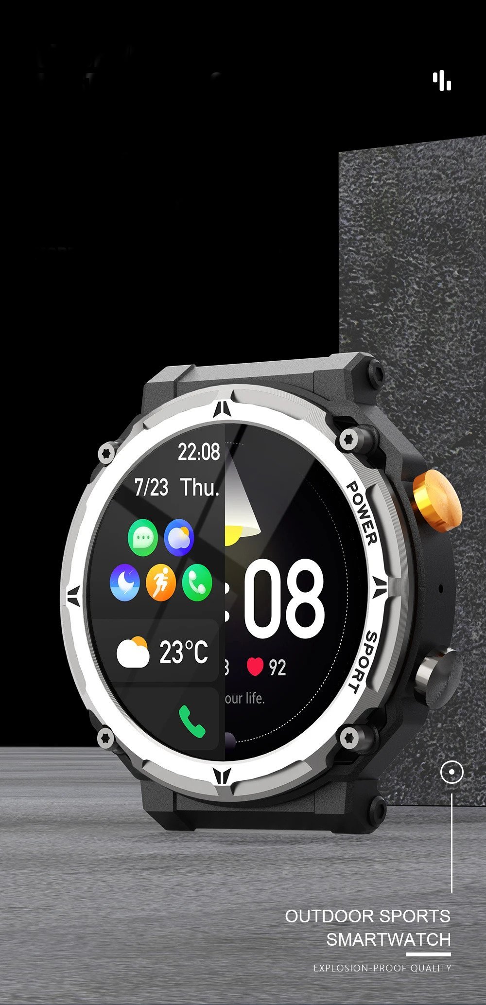 фото Смарт‑часы Rubicon RNCF25 Black