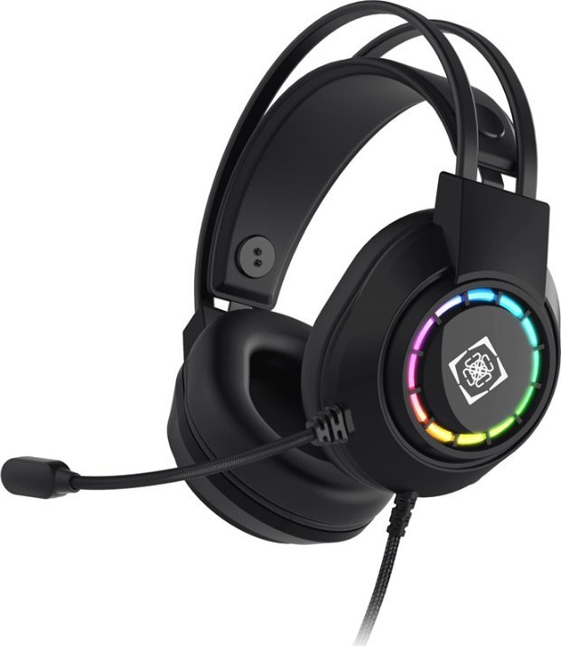 фото Навушники з мікрофоном Deltaco DH220 Black (GAM-168)