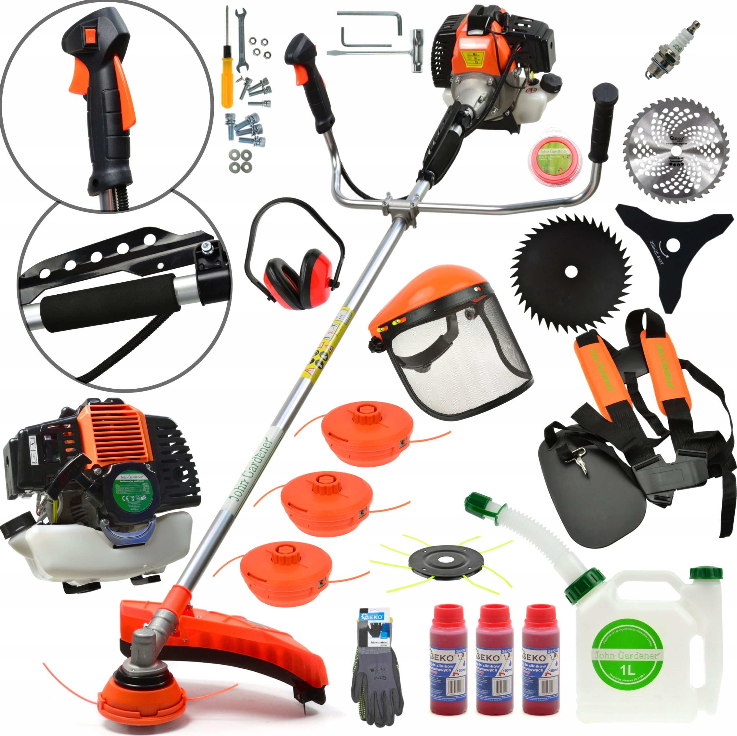 фото Мотокоса бензинова Geko G81047