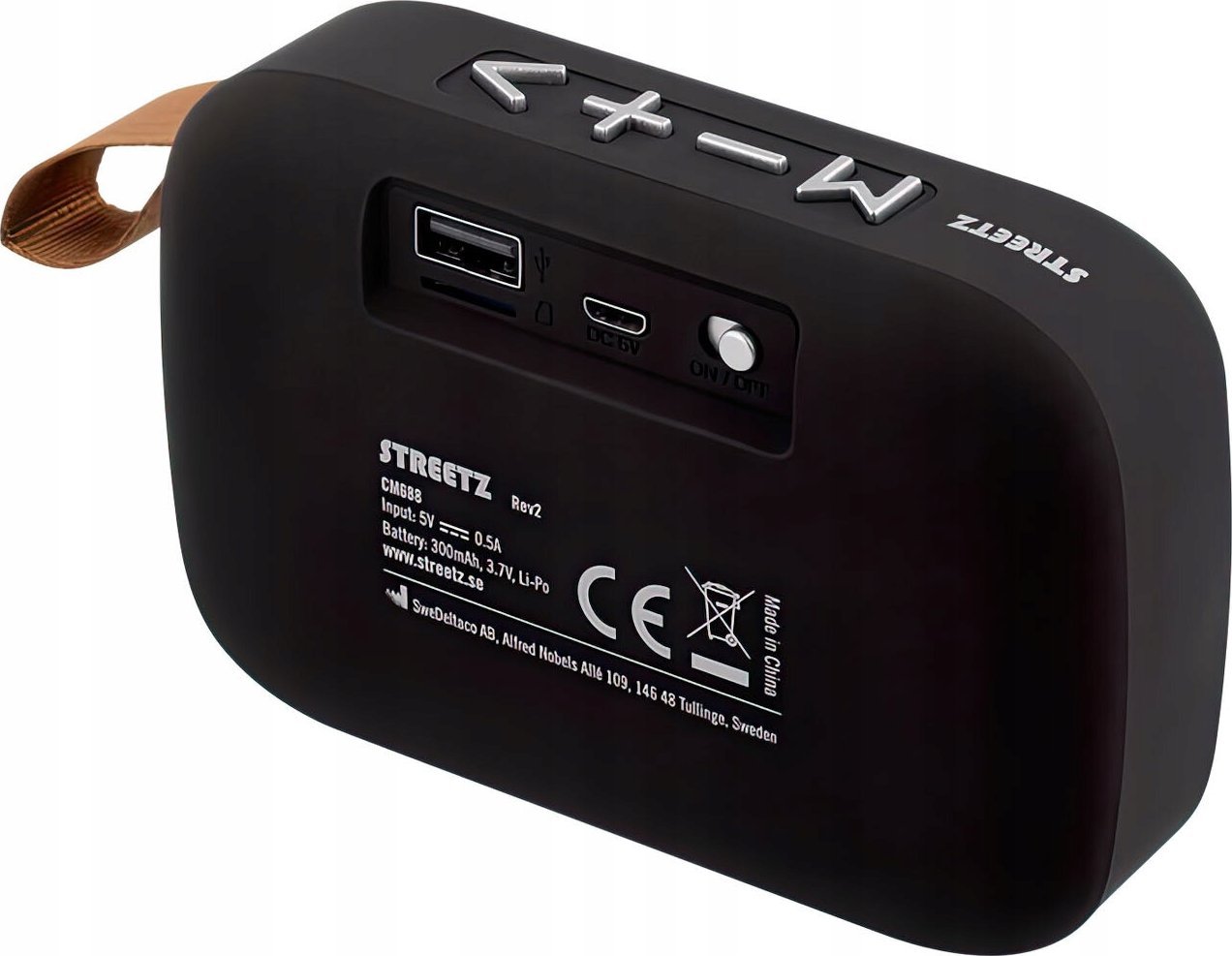 фото Портативна колонка Streetz CM770