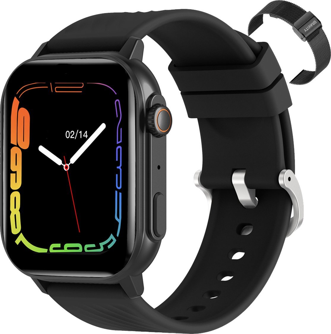 фото Смарт-годинник Gravity GT15-1 Black