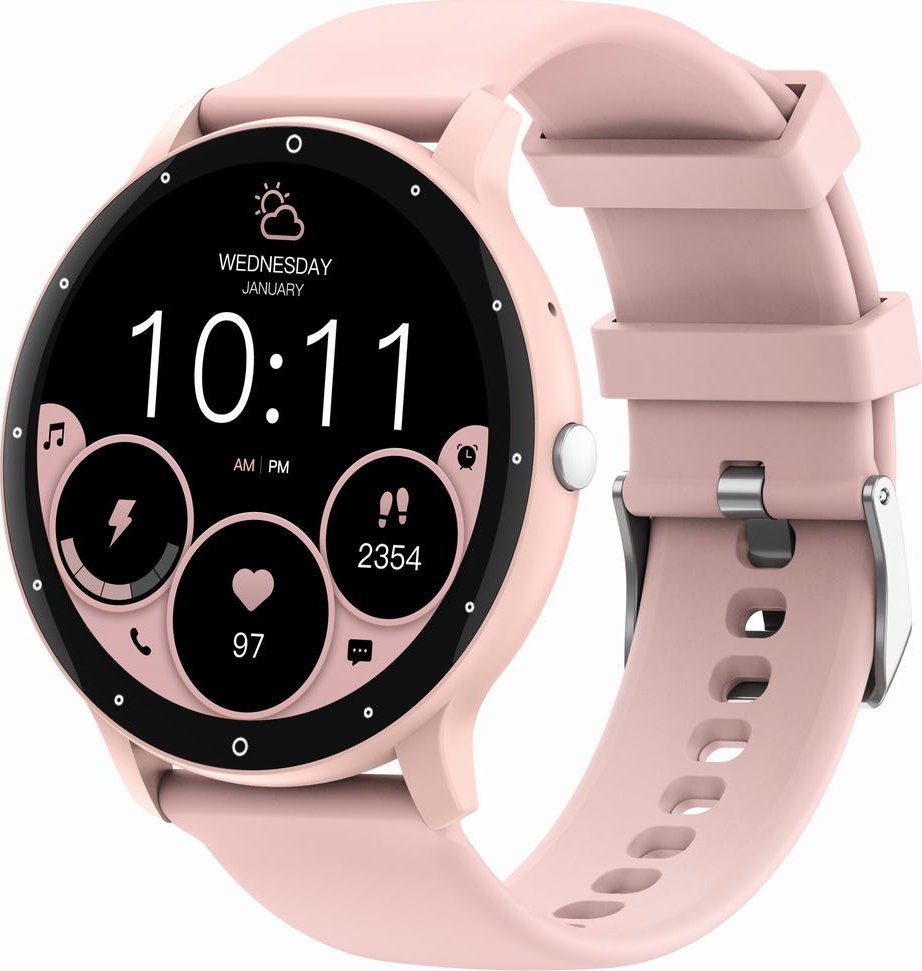 фото Смарт-годинник Gravity GT1-6 Pro Pink/White