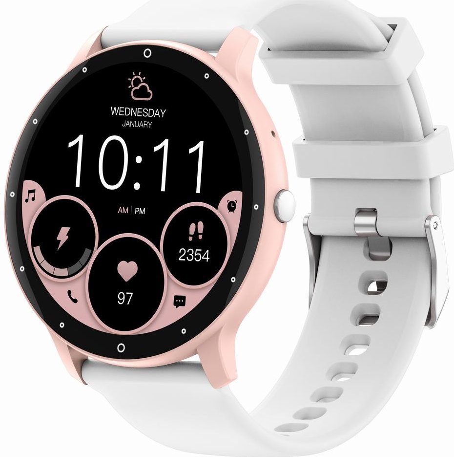 фото Смарт-годинник Gravity GT1-6 Pro Pink/White