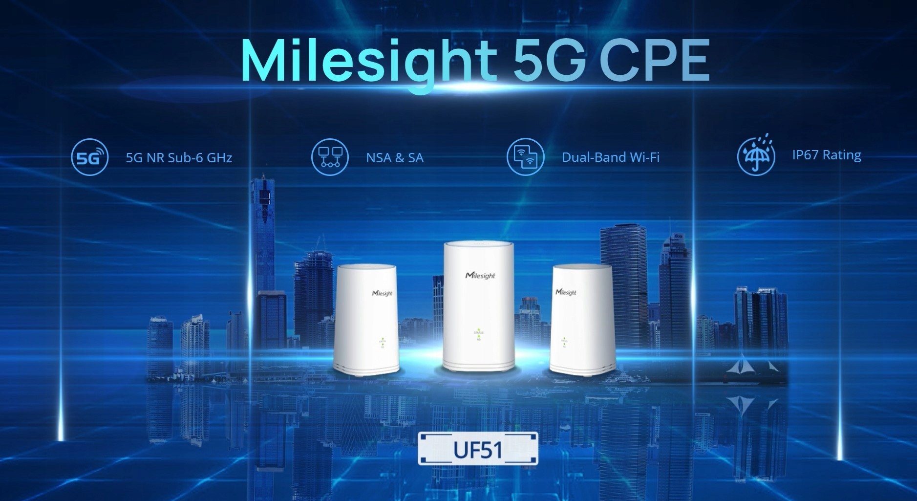 фото Milesight 5G CPE UF51-501EU