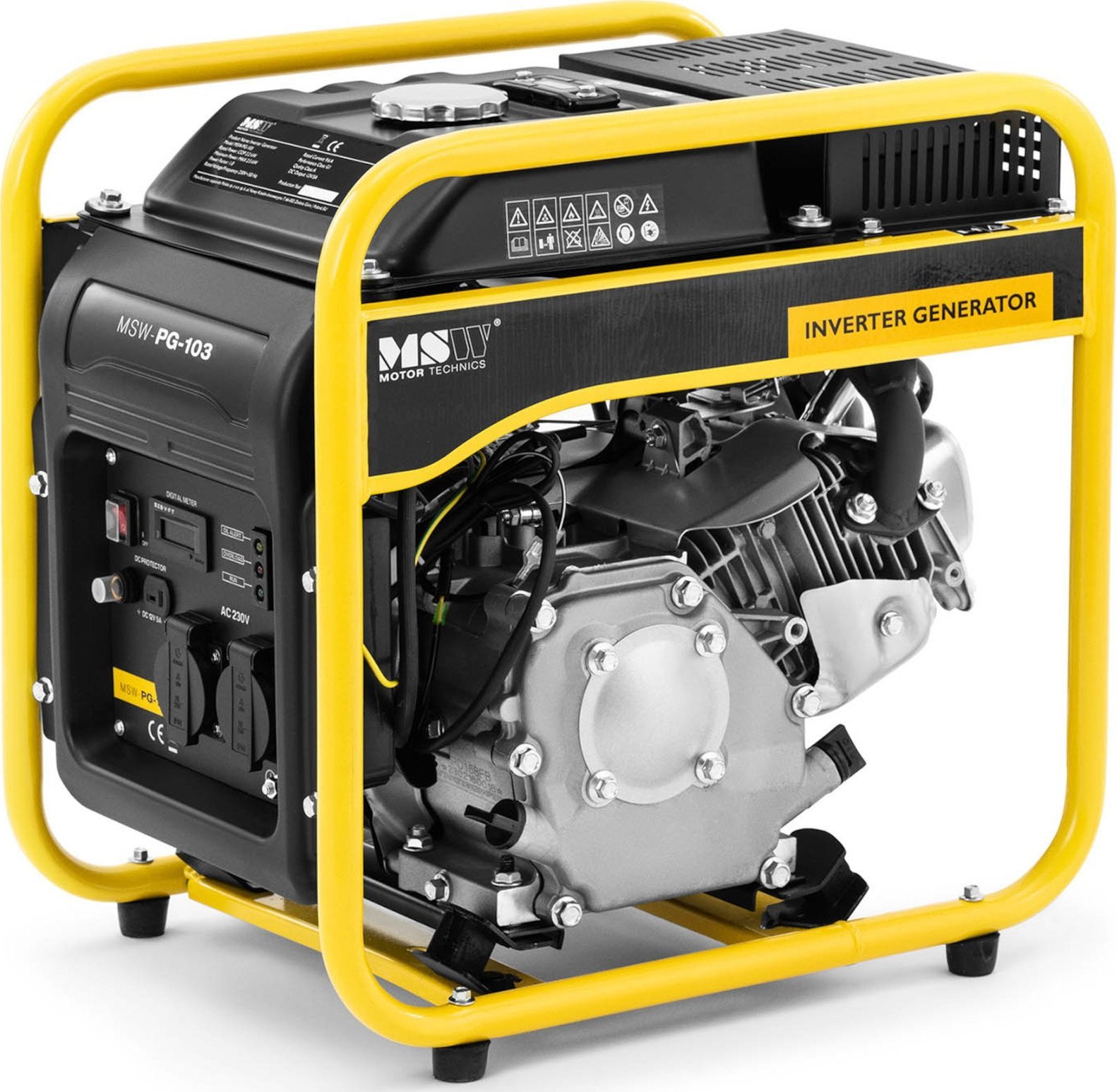 фото Інверторний бензиновий генератор MSW 230 V 2500 W AVR (10062243)