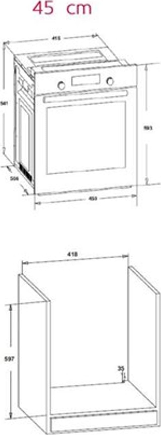 фото Духовка електрична Simfer 4207 BERSP