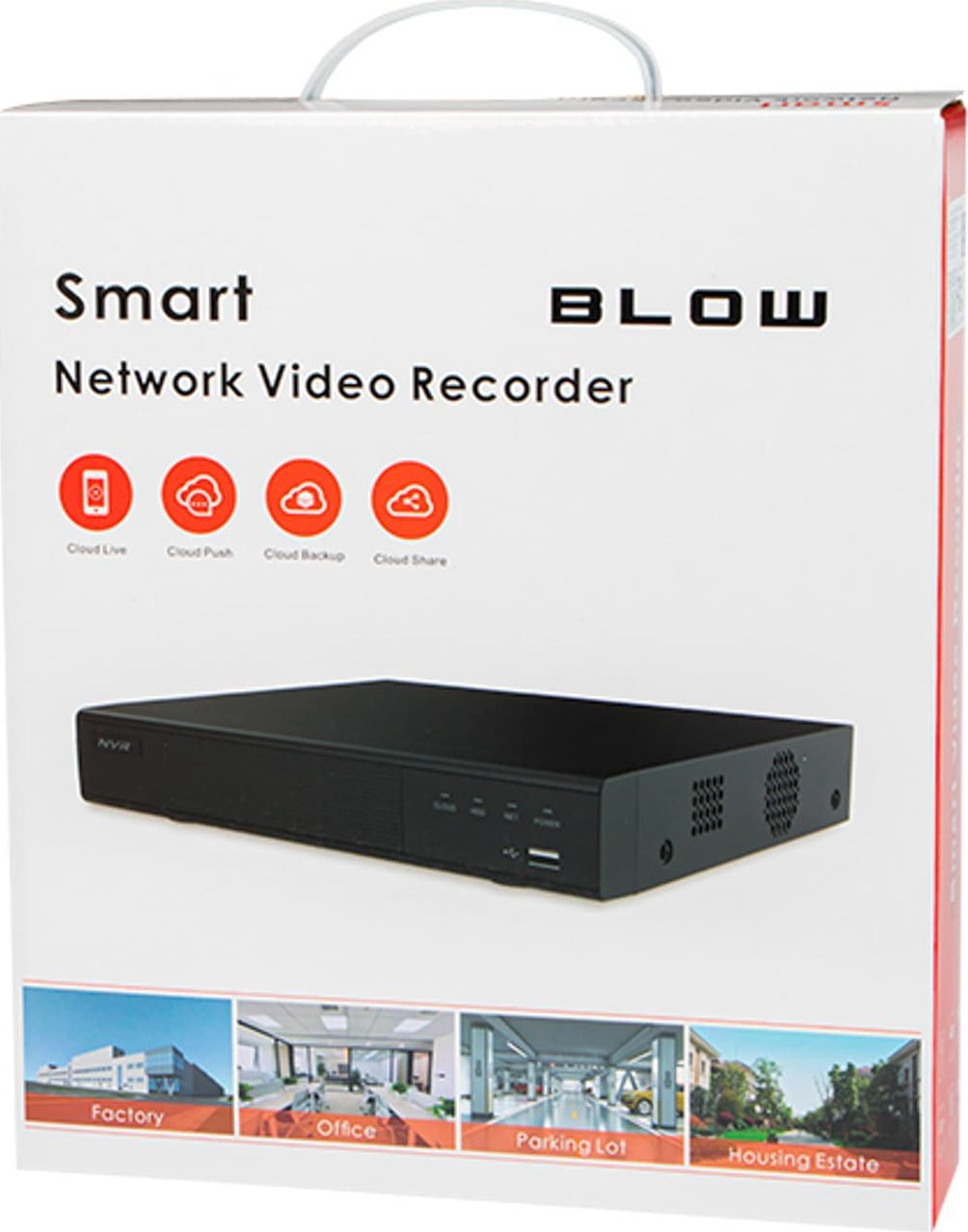 фото Мережевий відеореєстратор (NVR) Blow BL-N16081-8P (77-836#)