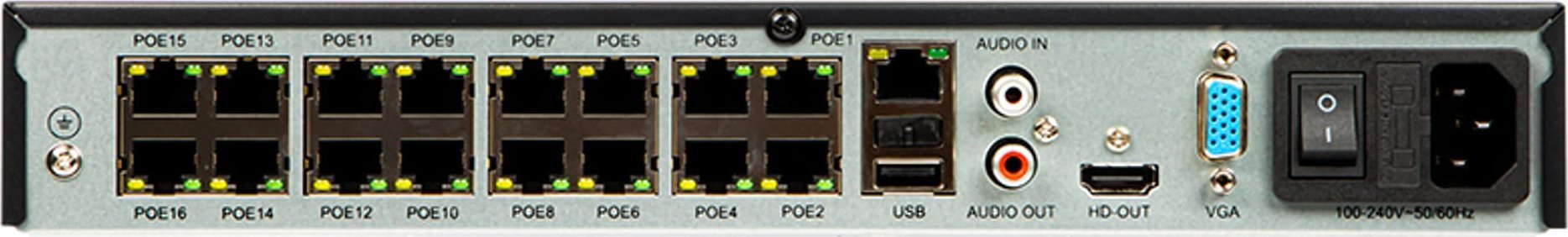 фото Мережевий відеореєстратор (NVR) Blow BL-N16081P (77-837#)