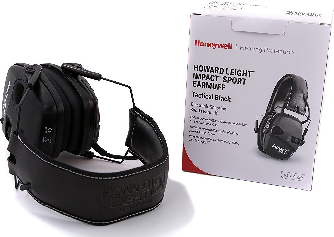 фото Навушники без мікрофону Honeywell Impact Sport Active Black