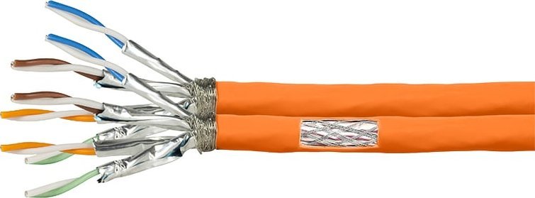 TRITON LogiLink CPV0063 kabel sieciowy Pomarańczowy 100 m Cat7 S/FTP (S-STP)