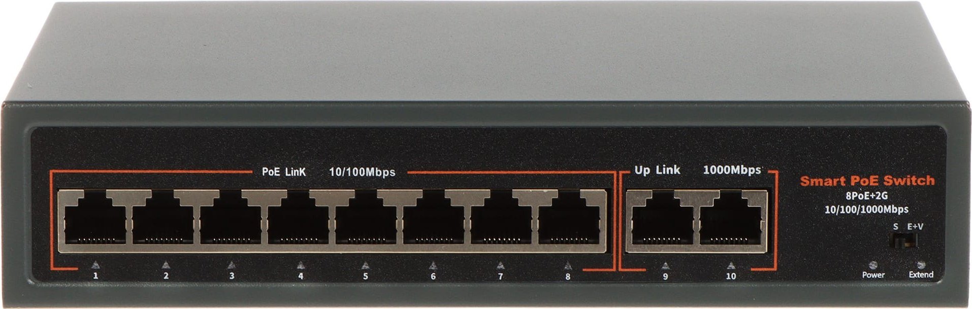 фото Комутатор некерований Apti POE0802G-120W-ECO