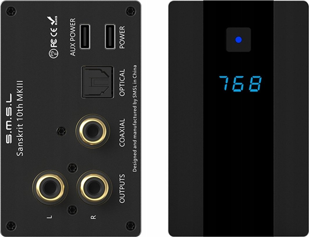 фото Підсилювач потужності SMSL Sanskrit 10 MK3 AK4493SEQ