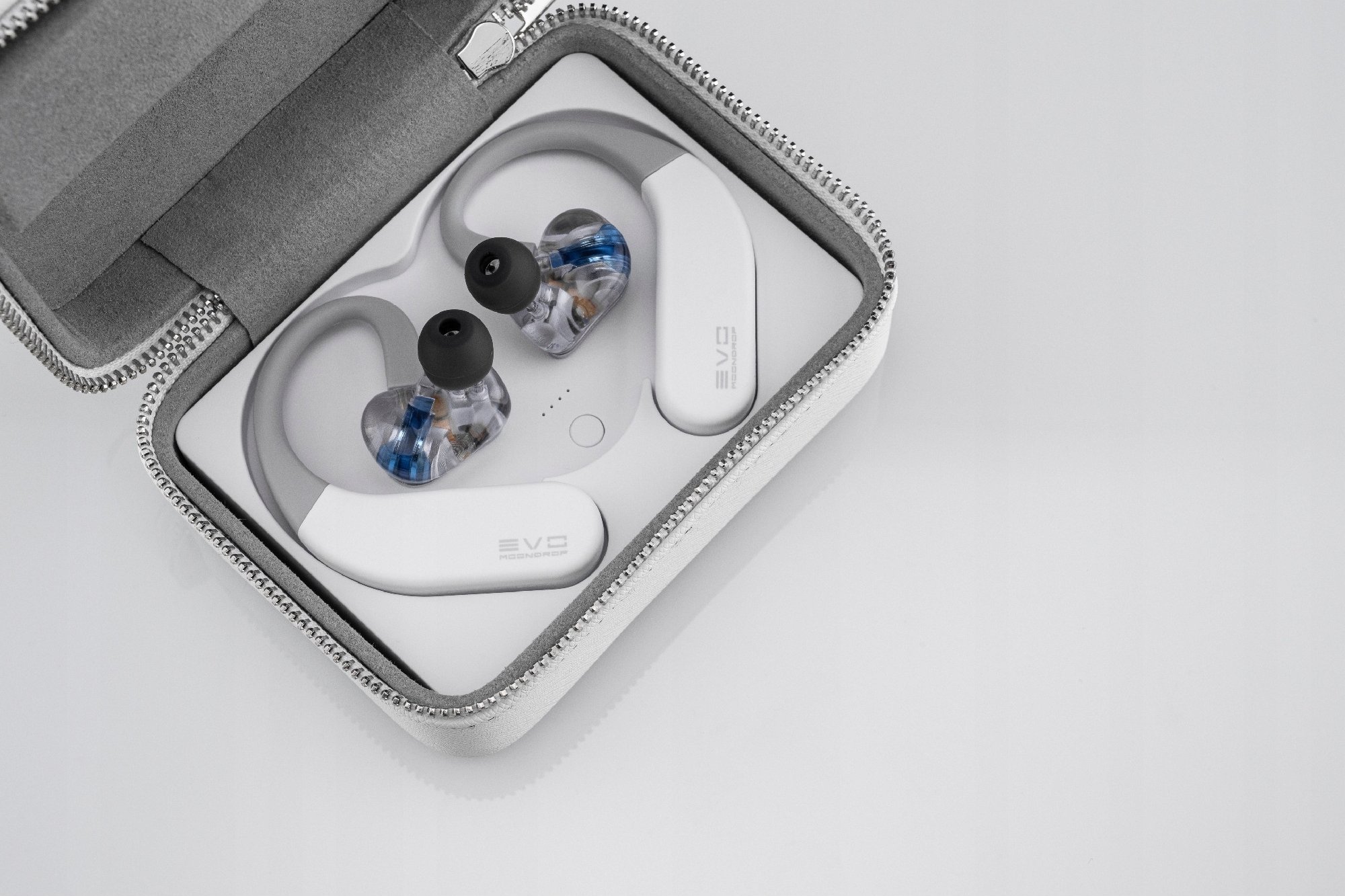 фото Навушники з мікрофоном Moondrop Evo Gray