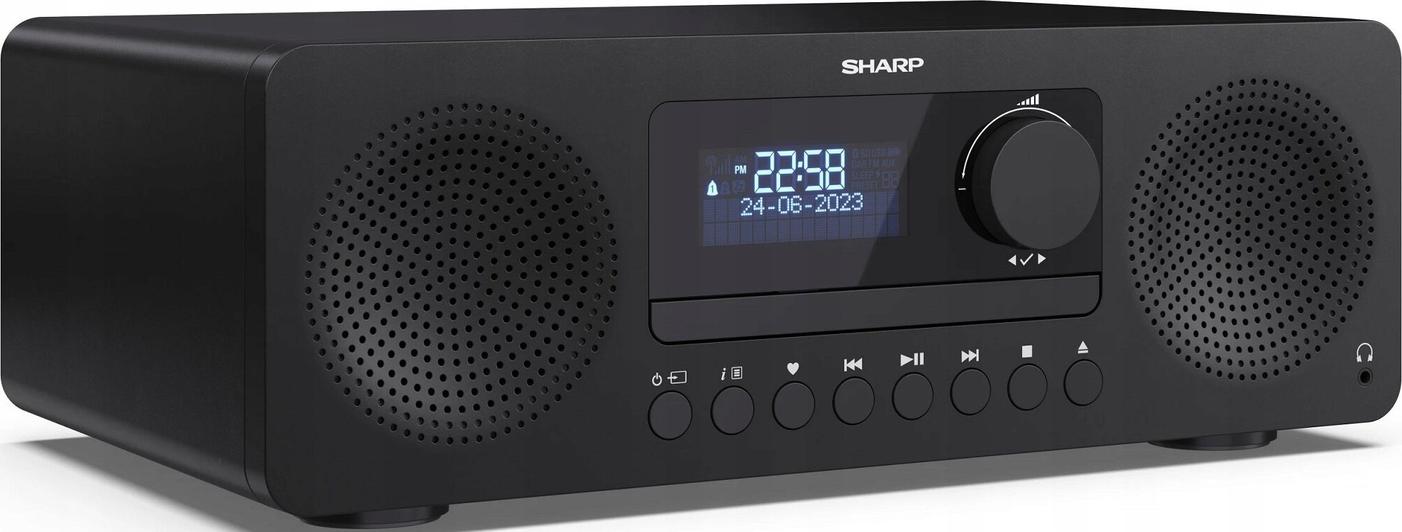 фото Музичний центр Sharp XL-B720D Black