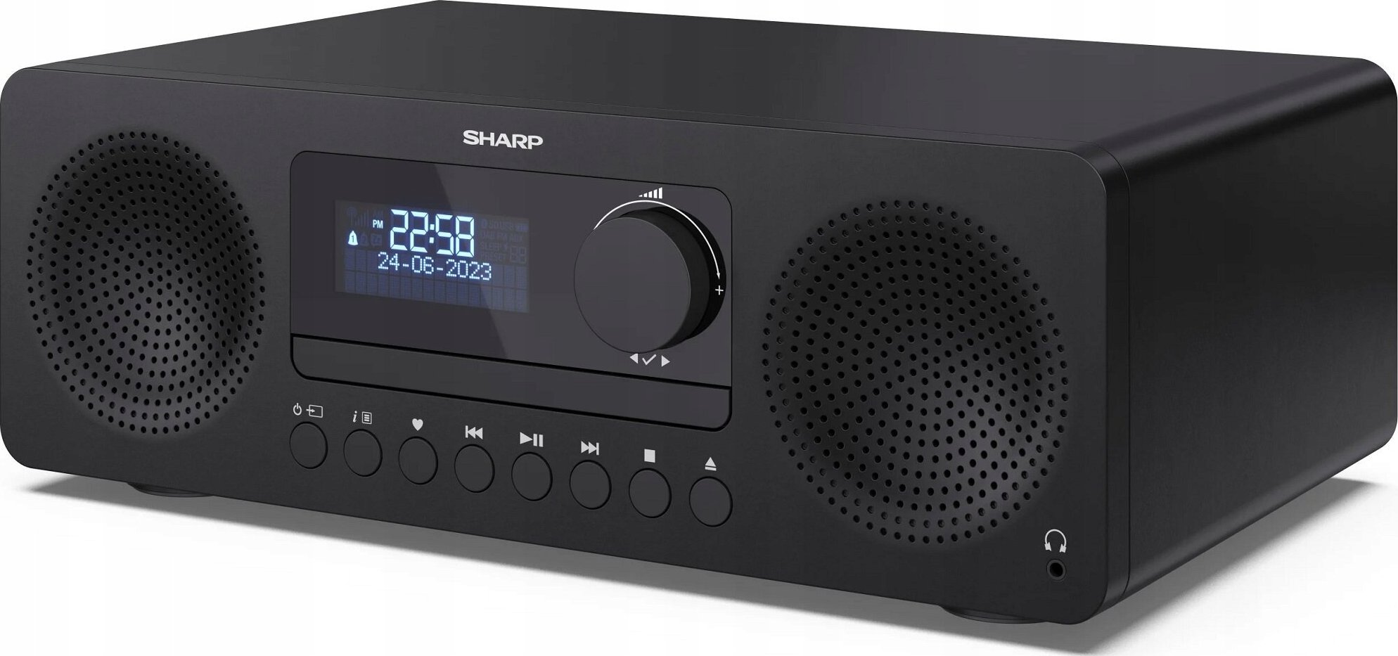 фото Музичний центр Sharp XL-B720D Black