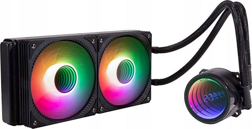 фото Водяне охолодження Gelid Solutions Liquid 240mm AIO Black