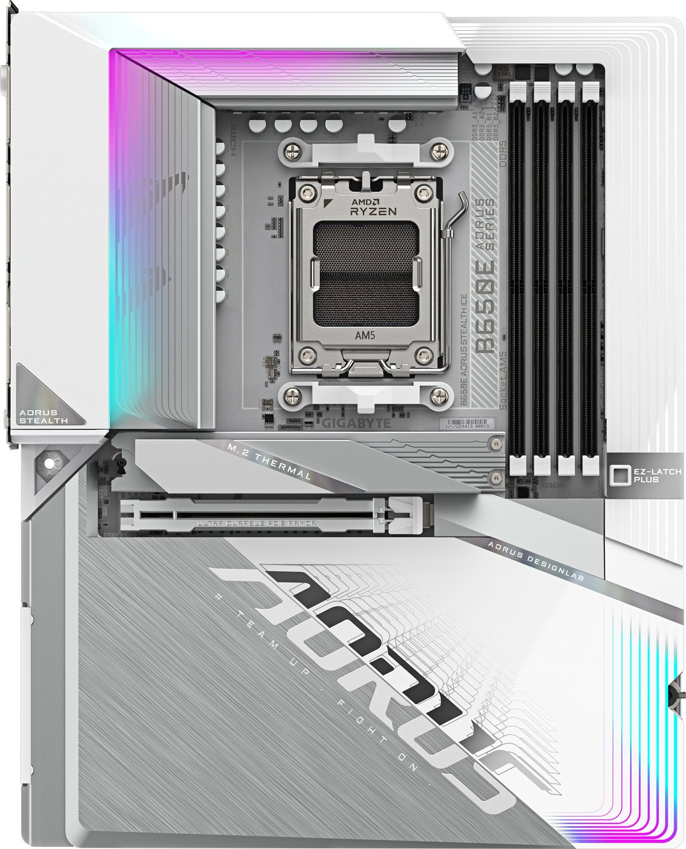 фото Материнська плата Gigabyte B650E Aorus Stealth ICE