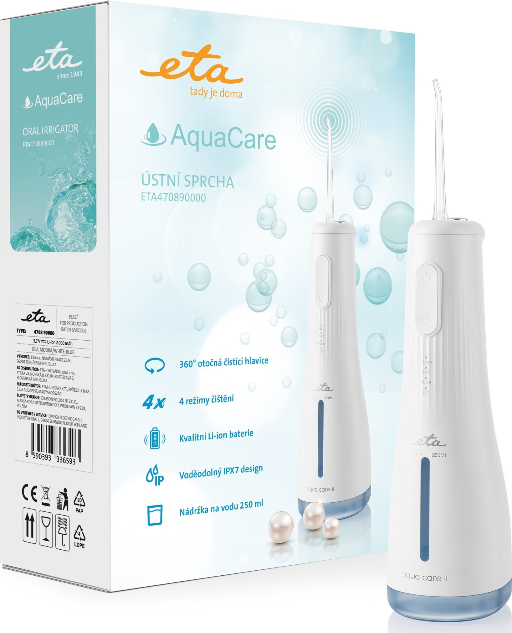 фото Іригатор ETA Aquacare II 4708 90000