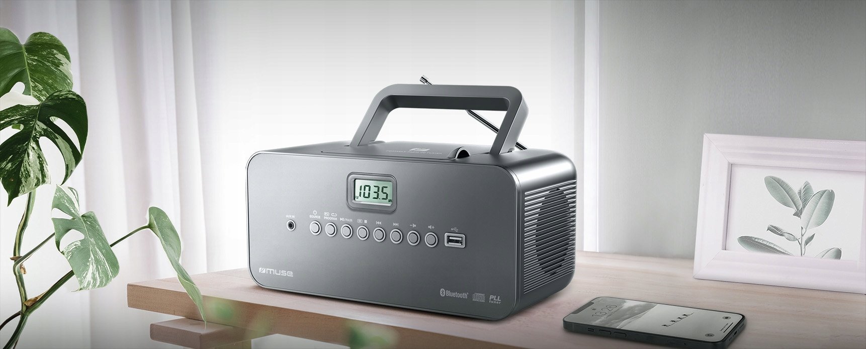 фото Портативна колонка Muse M-30BT