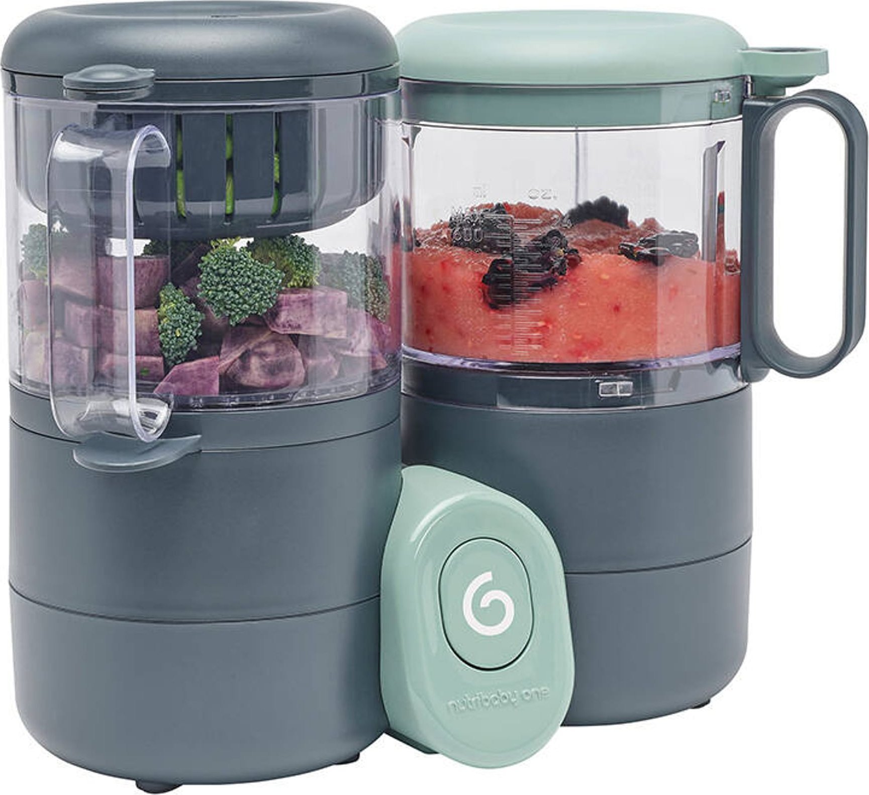 фото Дитяча пароварка-блендер Babymoov Nutribaby One Black (A001133)