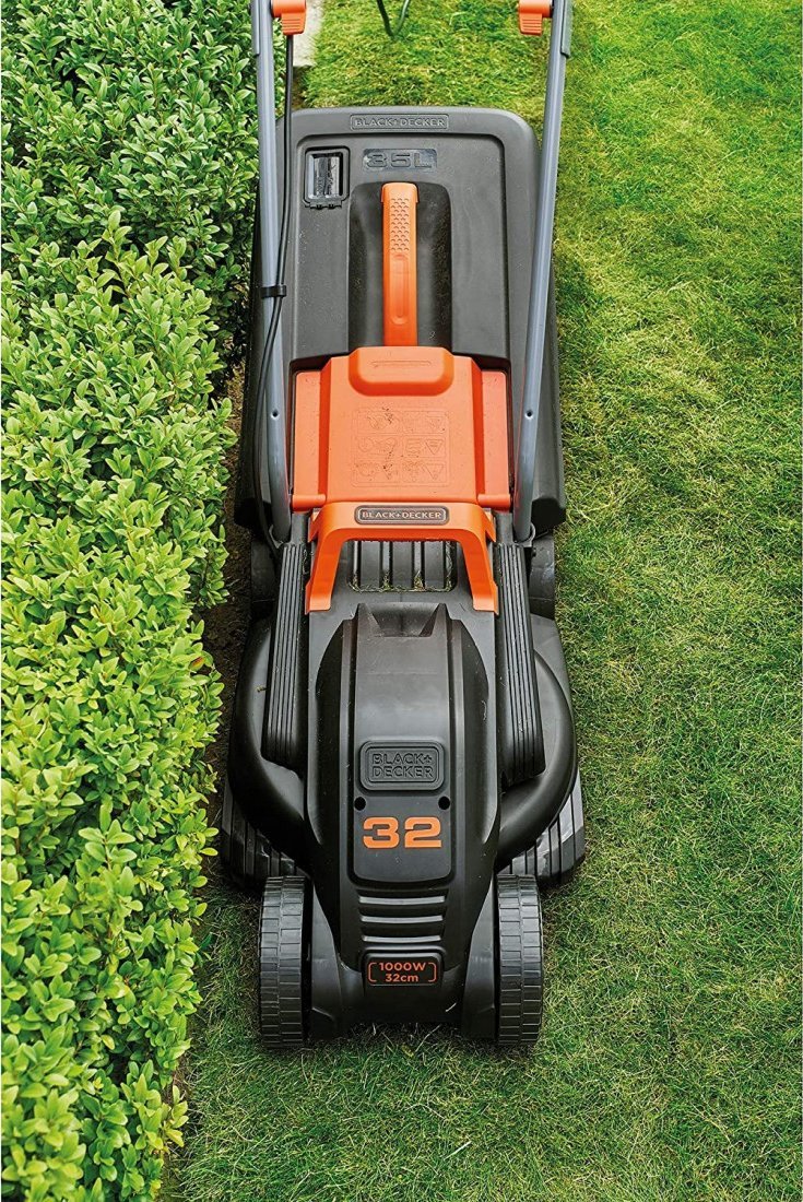 фото Газонокосарка електрична Black+Decker BEMW351GL2