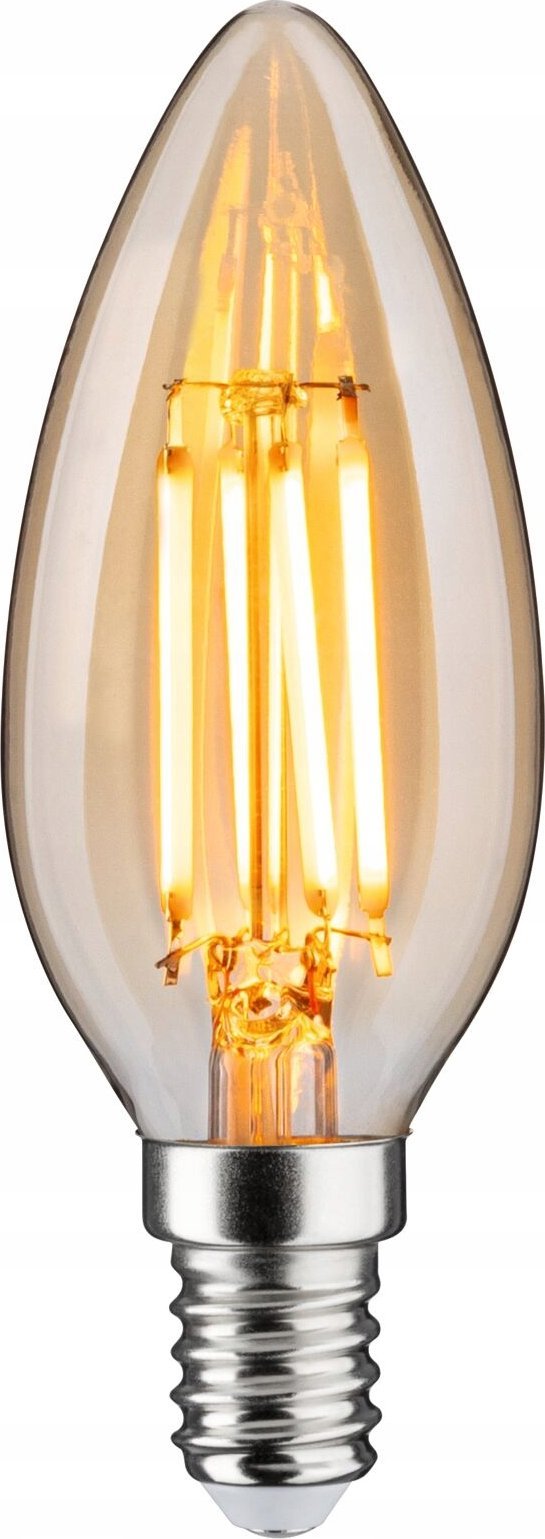 Paulmann Źródło światła LED 1879 świeca  DIM 4.9W 450lm E14 1800K 230V złoty / szkło