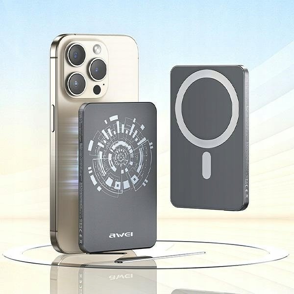 фото Внешний аккумулятор (пауэрбанк) Awei P112K 5000mAh Grey