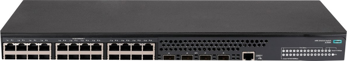 фото Комутатор керований HP 5140 24G 4SFP+ EI SW (JL828A)