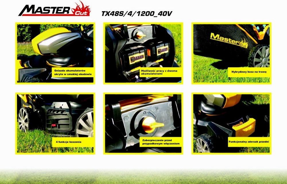 фото Газонокосарка акумуляторна MasterCut TX48S/4/1200