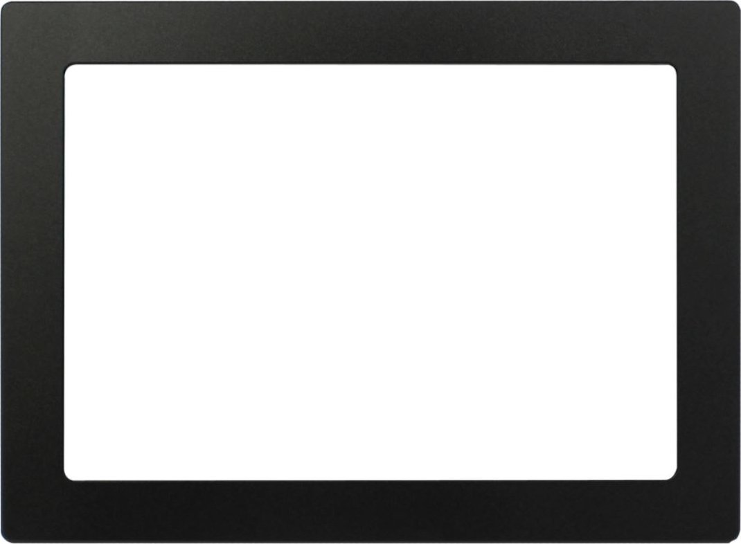 Allnet ALLNET Touch Display Tablet 10 Zoll zbh. Blende für Einbaurahmen silber schmal