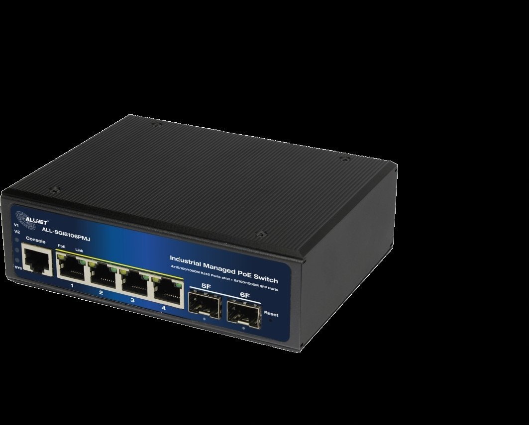 фото Комутатор керований 2 рівня Allnet ALL-SGI8106PMJ-BT POE M