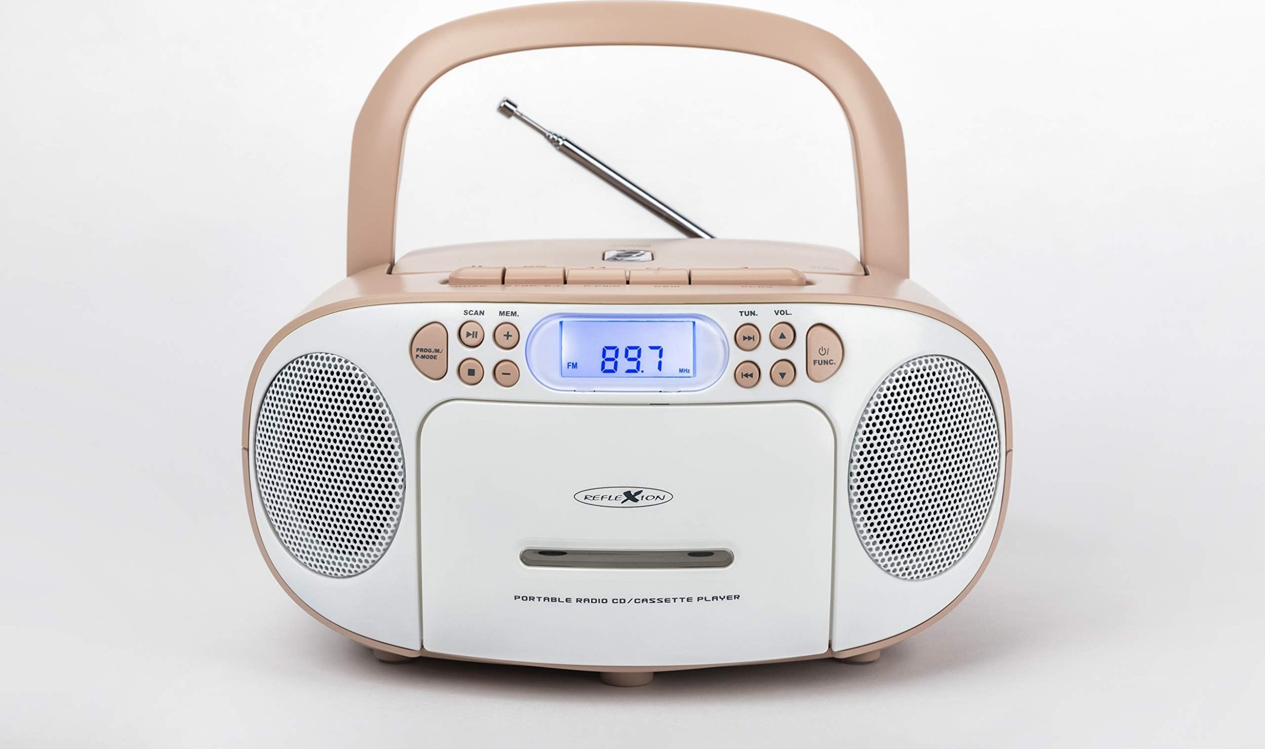 фото Радіоприймач Reflexion RCR2260 White/Pink