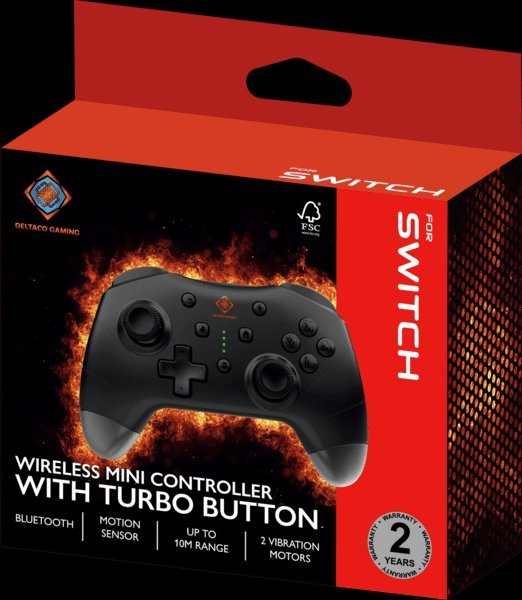 фото Геймпад Deltaco Gaming Mini Black (GAM-183)