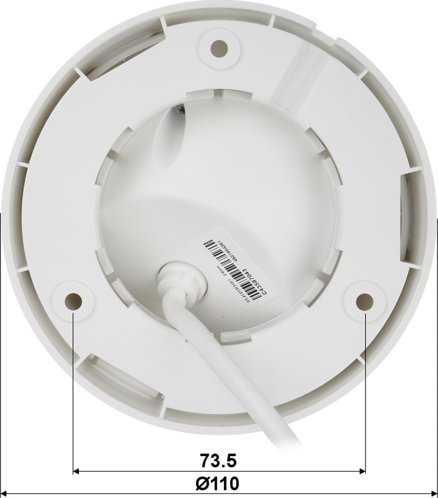 фото IP-камера відеоспостереження Hikvision DS-2CD1323G2-I (2.8 мм)