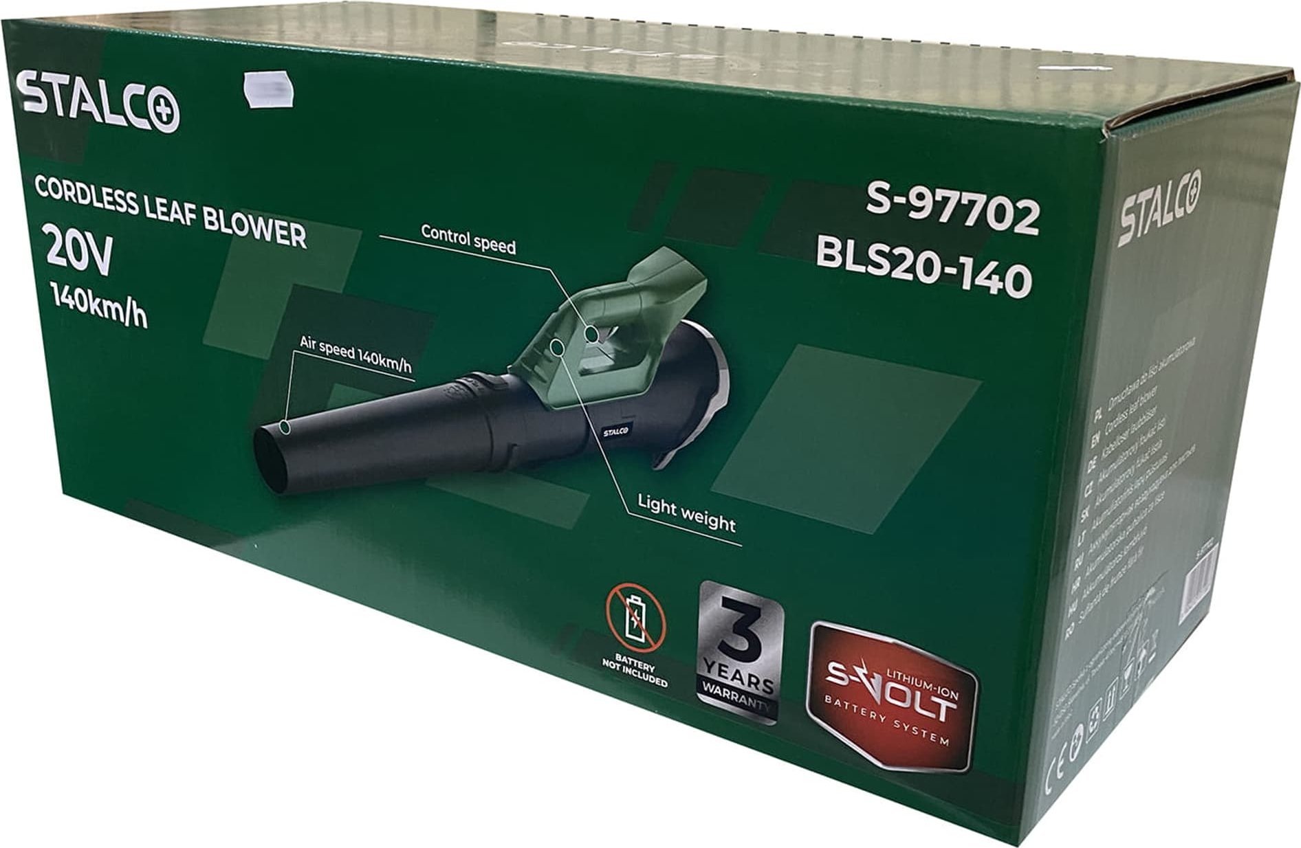 фото Садовий пилосос-повітродувка Stalco BLS20-140