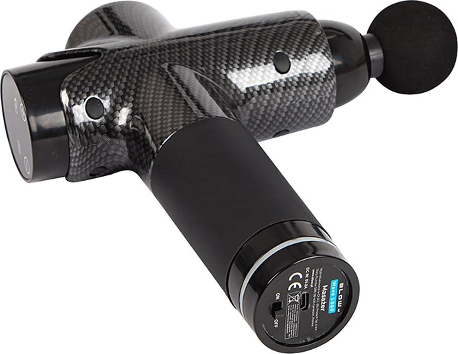 фото Перкуссионный массажер Blow Wave 5000 Black