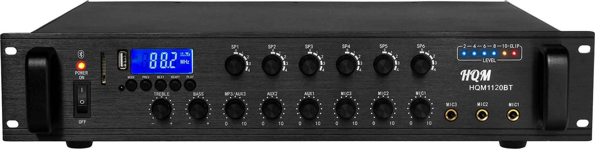 фото Підсилювач потужності HQM 1120BT