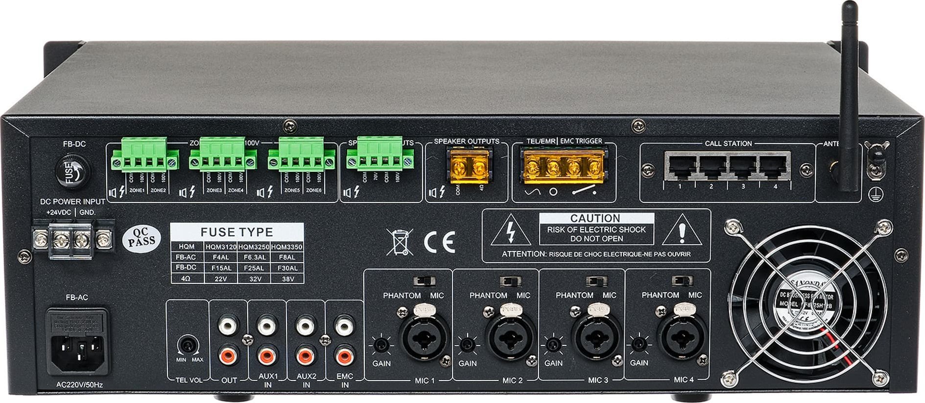 фото Підсилювач потужності HQM 3350