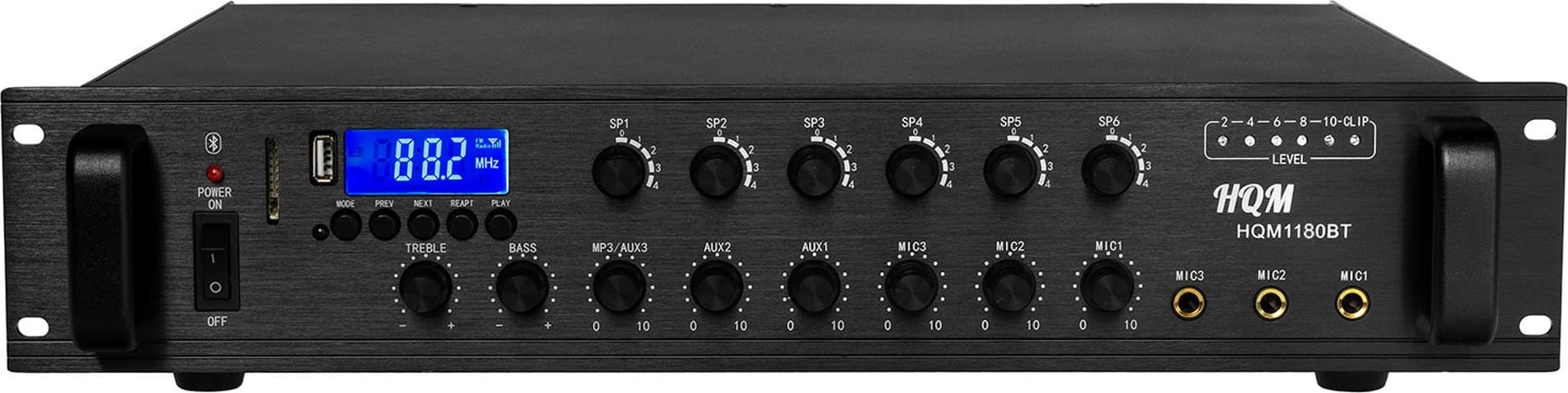 фото Підсилювач потужності HQM 1180BT