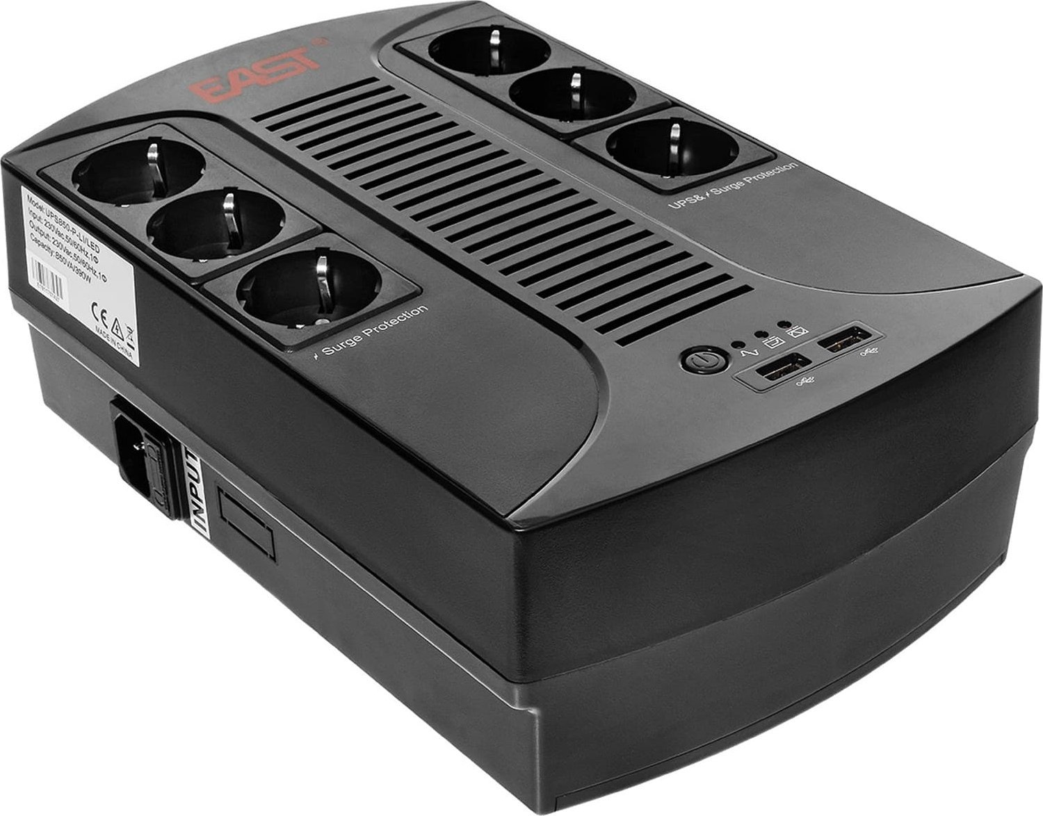 фото Резервне ДБЖ East UPS850-D-LI/LED