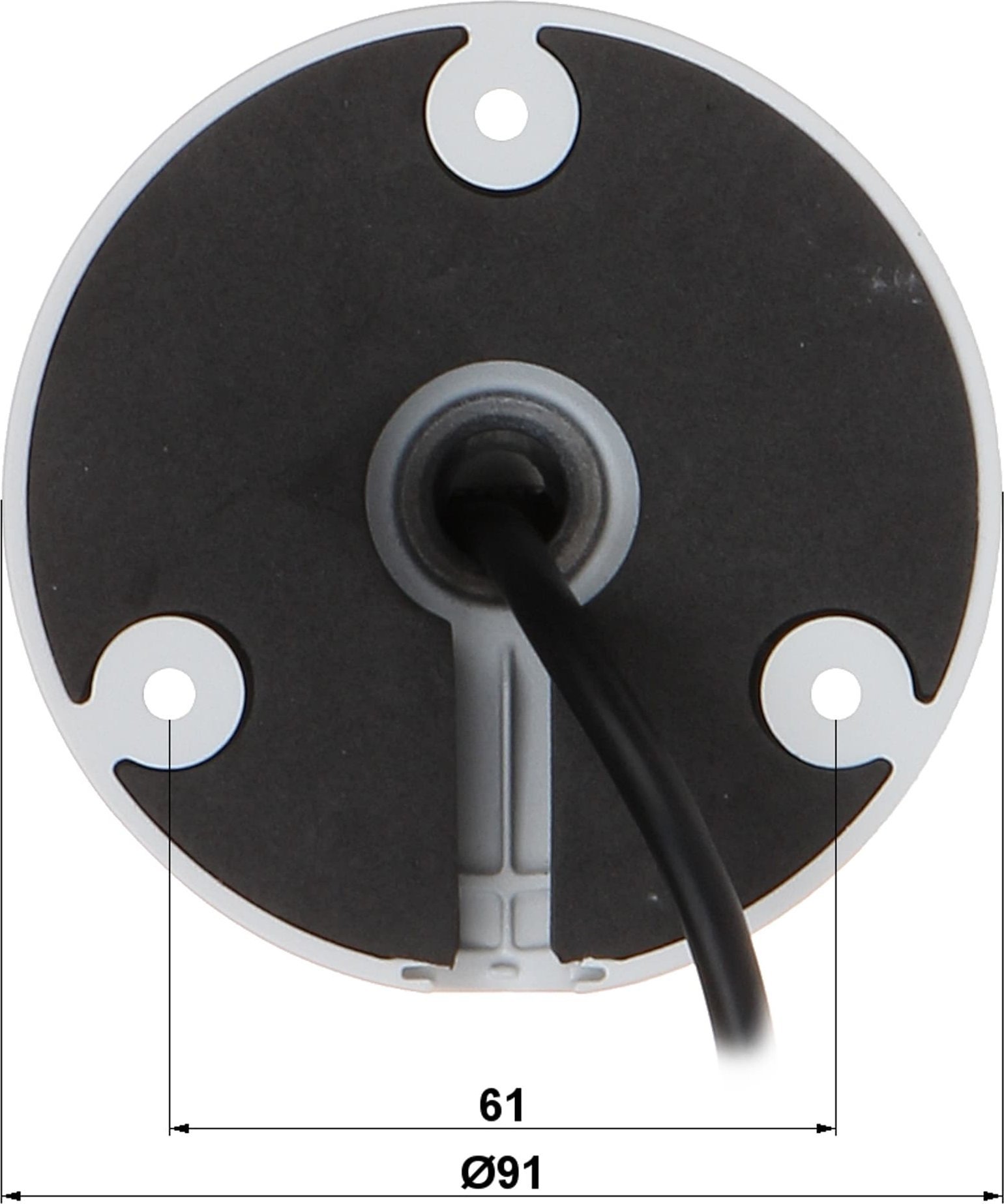 фото HD-TVI (Turbo HD) камера відеоспостереження Dahua Technology HAC-HFW2802TU-Z-A-27135-S2-DIP