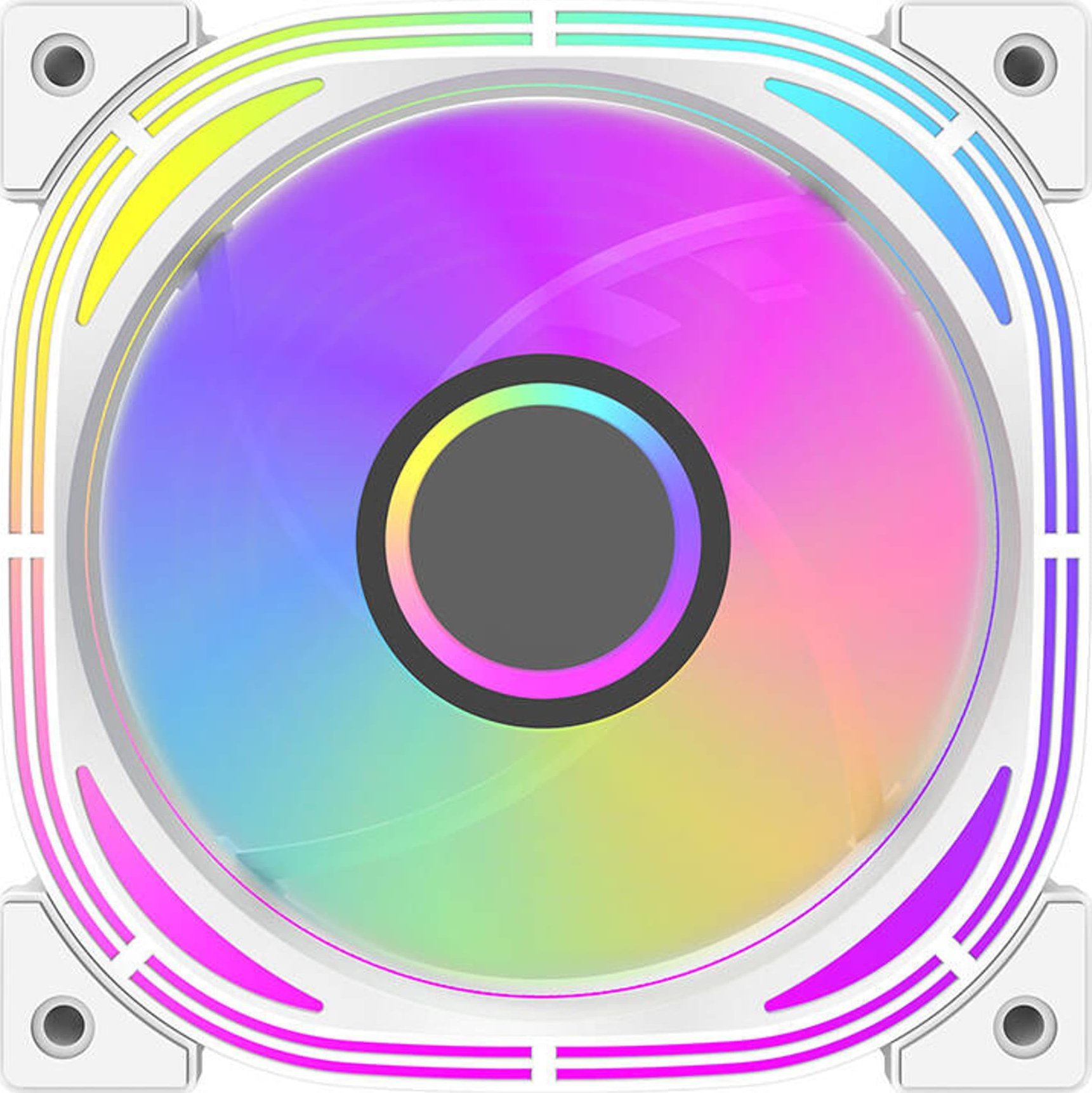 фото Вентилятор Darkflash Infinity 24 Pro PWM ARGB White 5-pack