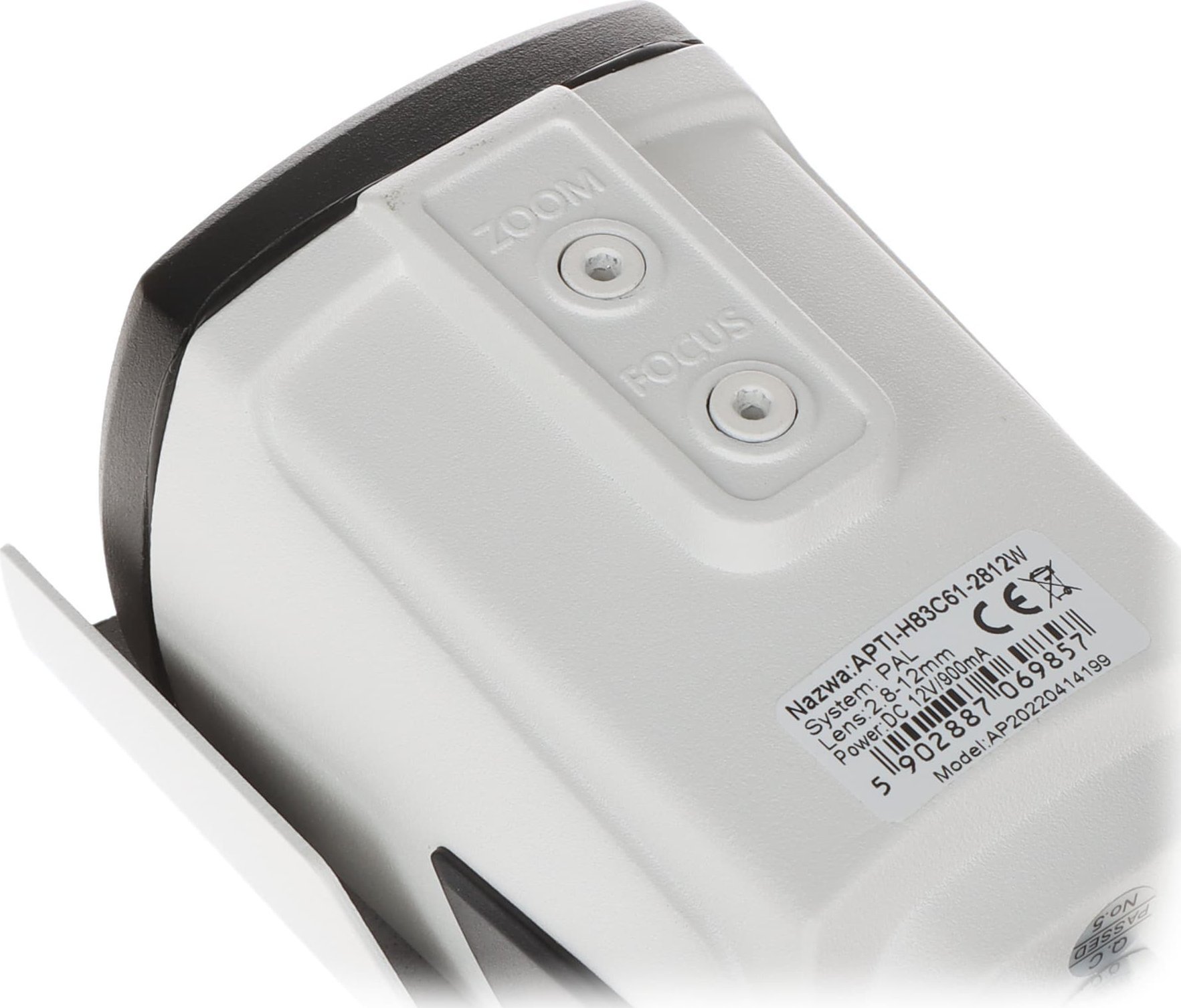 фото HD-TVI (Turbo HD) камера відеоспостереження Apti H83C61-2812W