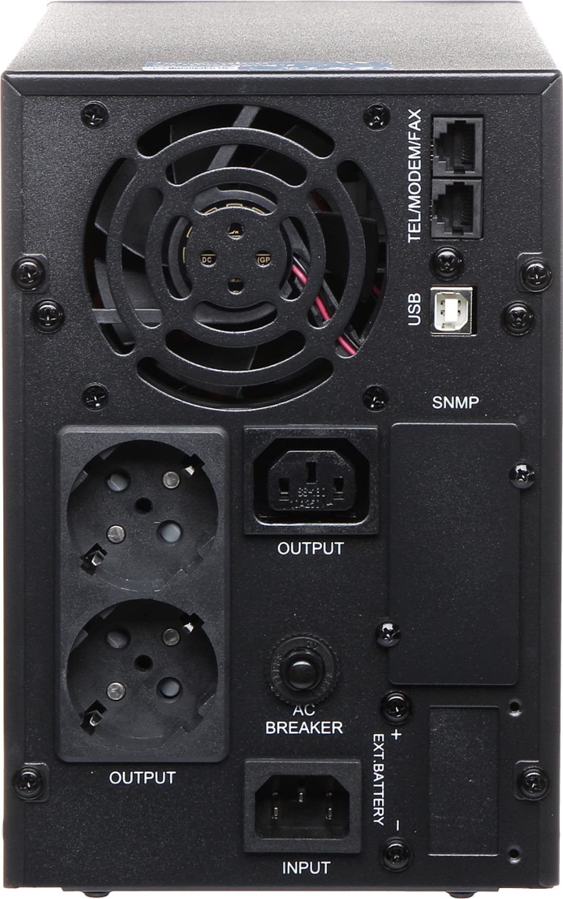 фото Лінійно-інтерактивний ДБЖ East AT-UPS1500S-LCD