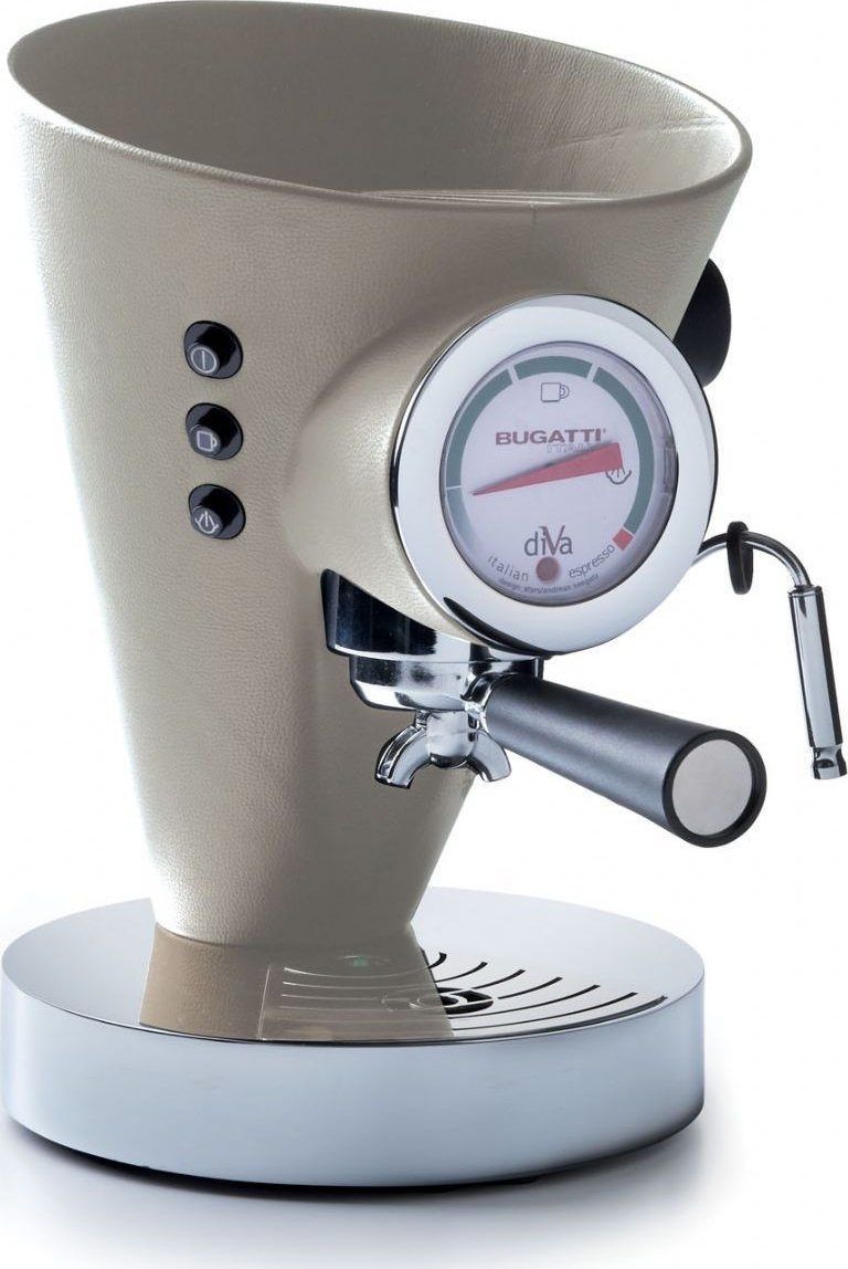 фото Ріжкова кавоварка еспресо Bugatti Diva Cream